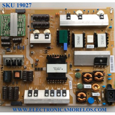 FUENTE DE PODER / SAMSUNG BN44-00712A / BN4400712A / L60X1T_EDY / REV 1.2 / PANEL CY-HH060CSSV2H / MODELOS UN60H6400AFXZA HD01 / UN60H6400AF